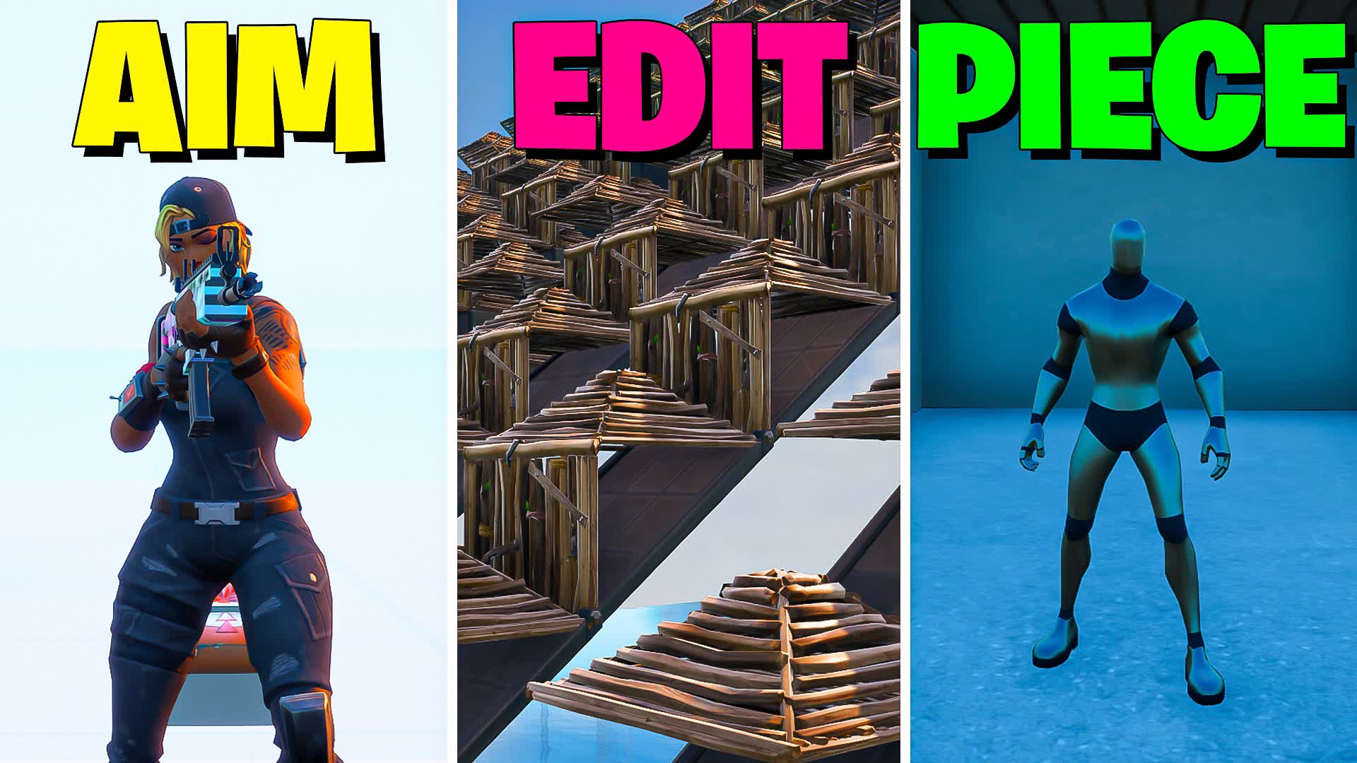 🎯AIM, EDIT, PIECE CONTROL — Fortnite Creative map