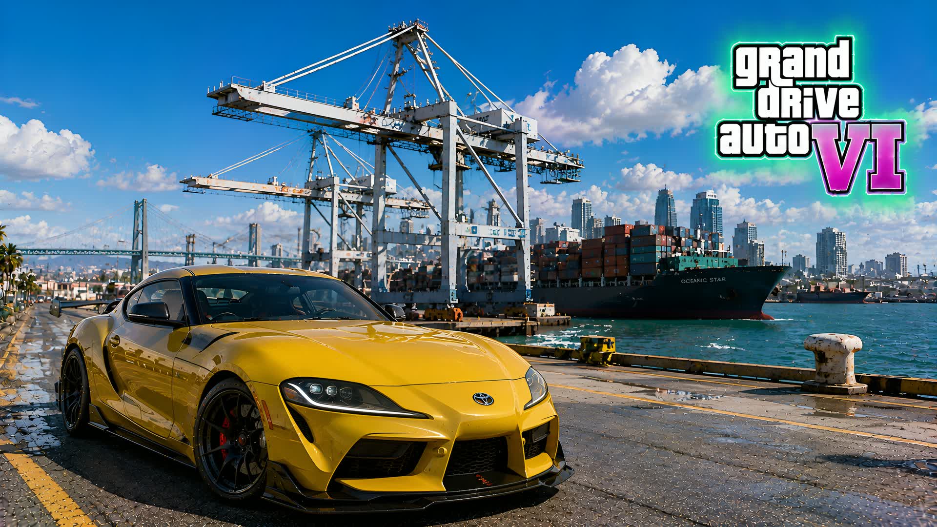 🌴GDA VI 🌴 GRND DRIVE AVTO VI  f0s98dfm — Fortnite Creative map
