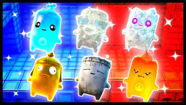 BLUE VS RED HEAVY RUSH 🔵🔴 — Fortnite Creative map