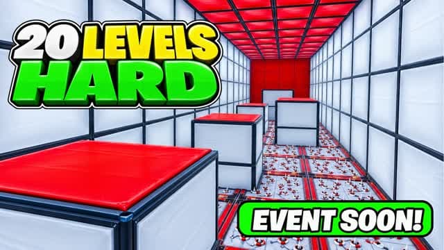 HARD PARKOUR 20 LEVELS DEATHRUN 1912 — Fortnite Creative map