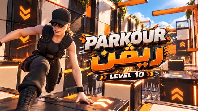 7718 ريـڤـن Parkour — Fortnite Creative map cover art