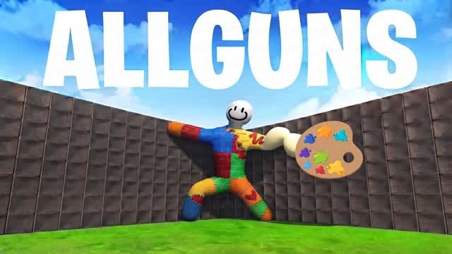 COLLORS ALLGUNS CHAMALEON — Fortnite Creative map cover art
