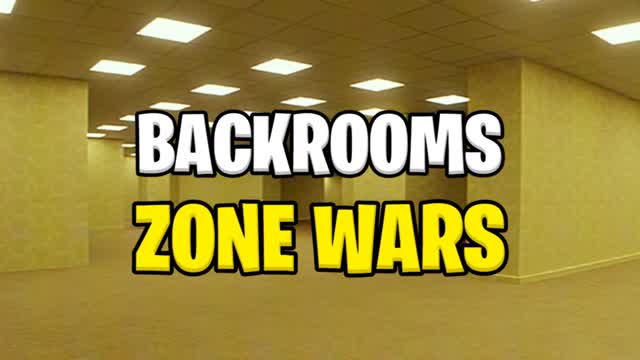 BACKROOMS ZONE WARS — Fortnite Creative map