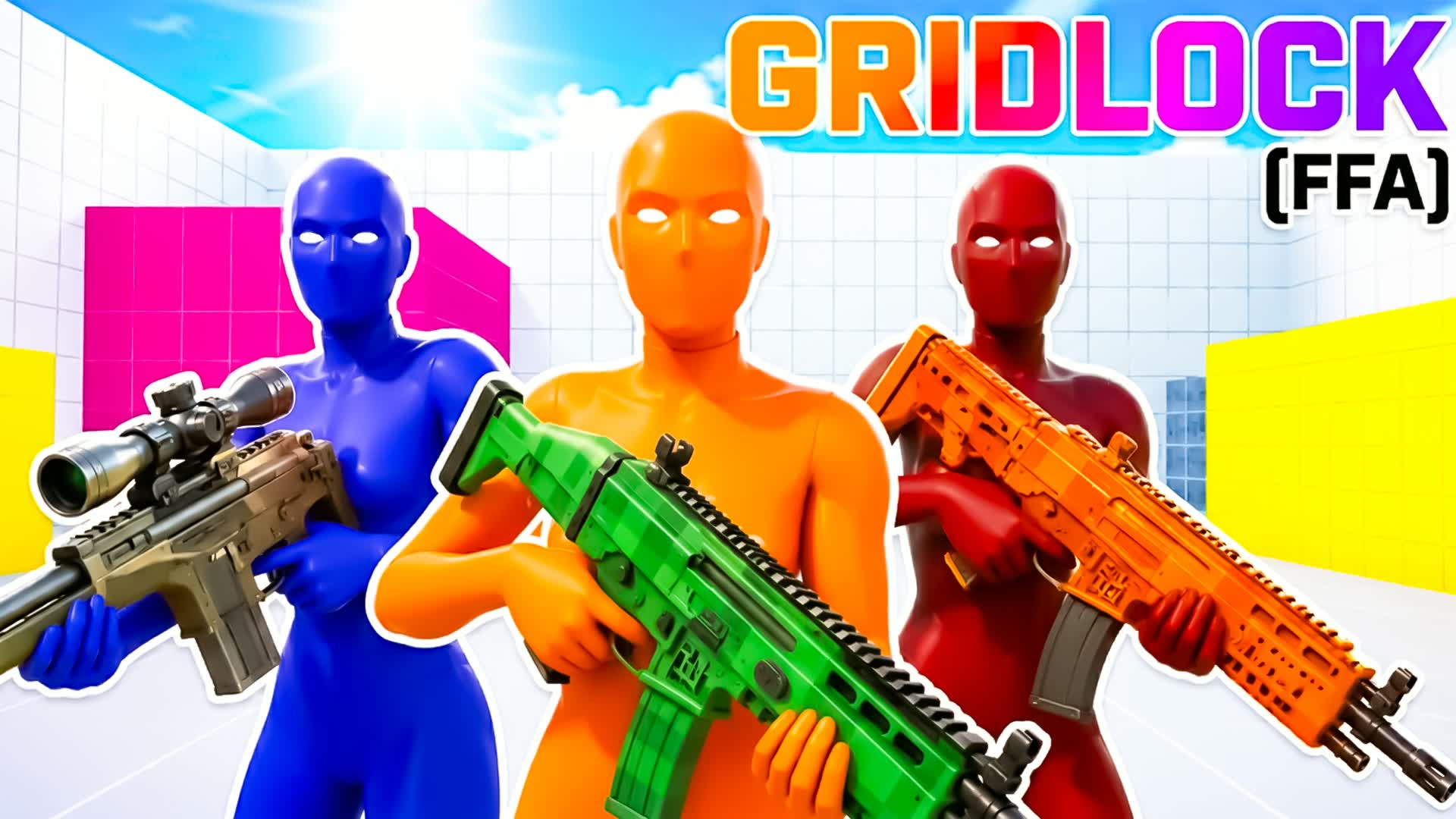 GRIDLOCK [FFA] — Fortnite Creative map