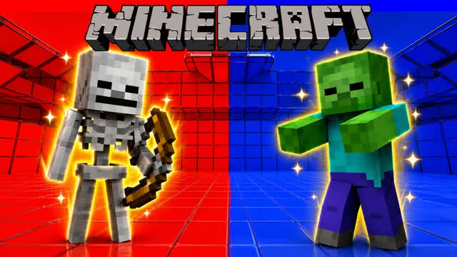 MINECRAFT RVB RED VS BLUE — Fortnite Creative map