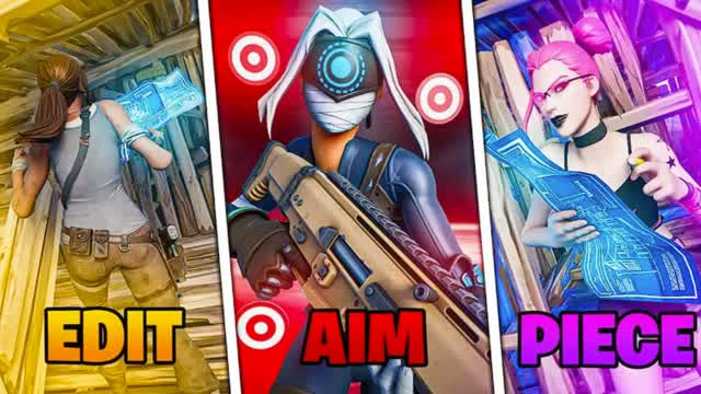 Z9 MAP - PRATICE EDIT/PIECE CONTROL/AIM — Fortnite Creative map cover art