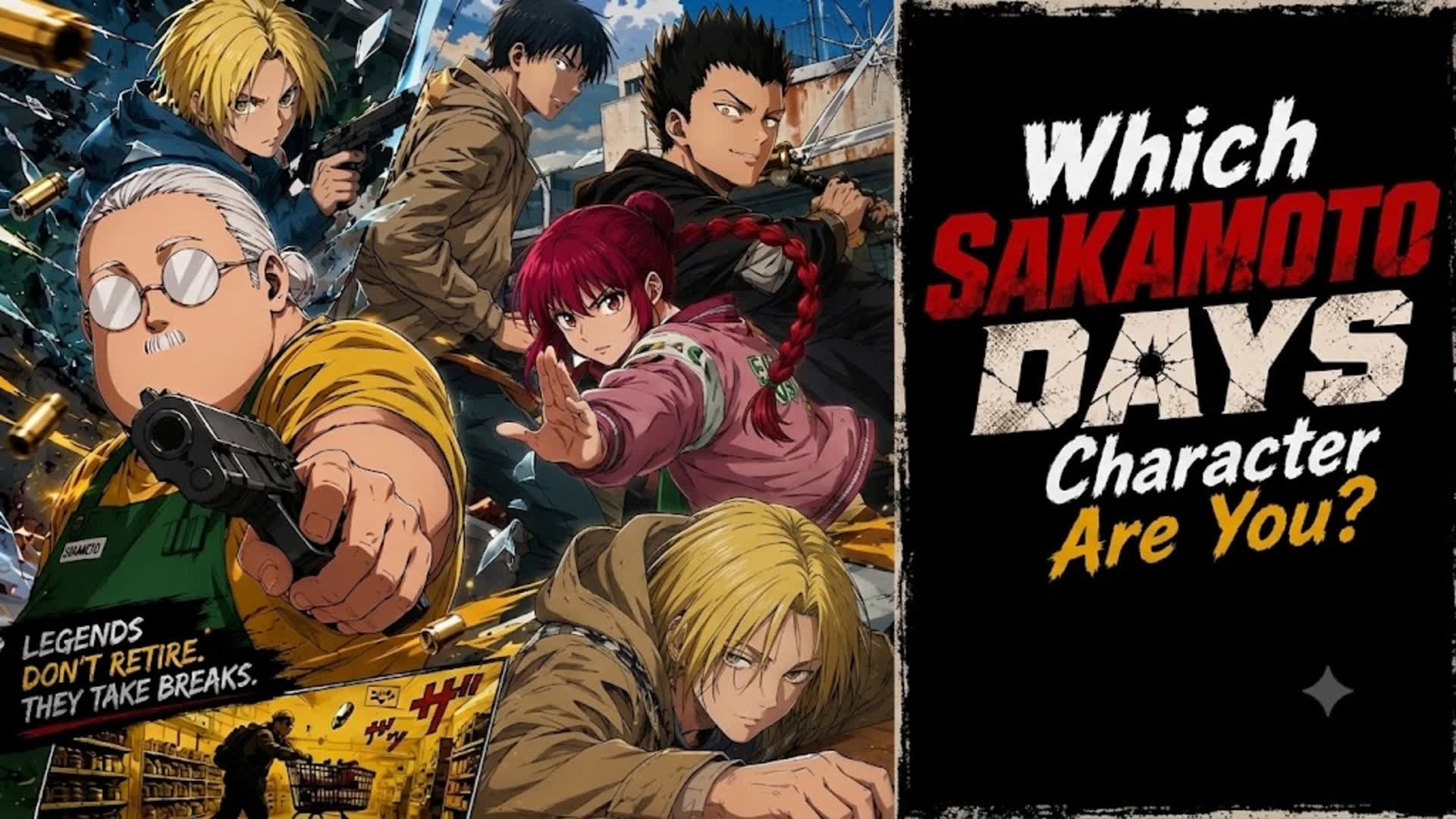 Which Sakamoto Days Character Are You? — Fortnite Creative map