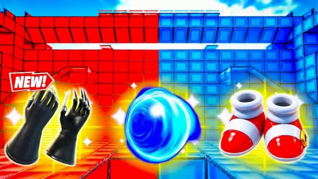 RED VS BLUE THE ULTIMATE CLASH 🔴🔵 — Fortnite Creative map