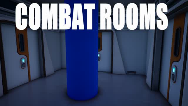 COMBAT ROOMS — Fortnite Creative map cover art