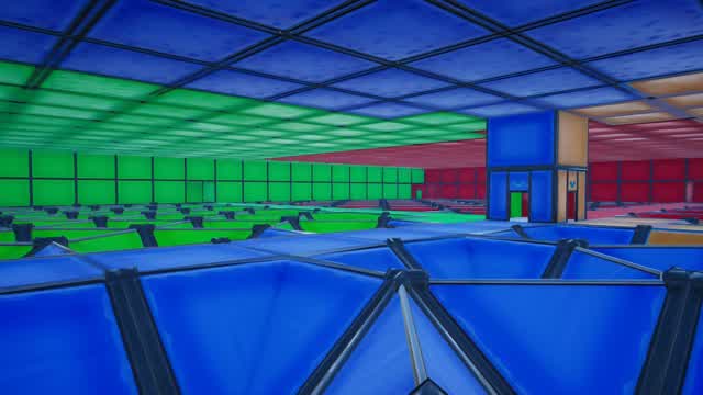 Triangle Arena Battle — Fortnite Creative map cover art