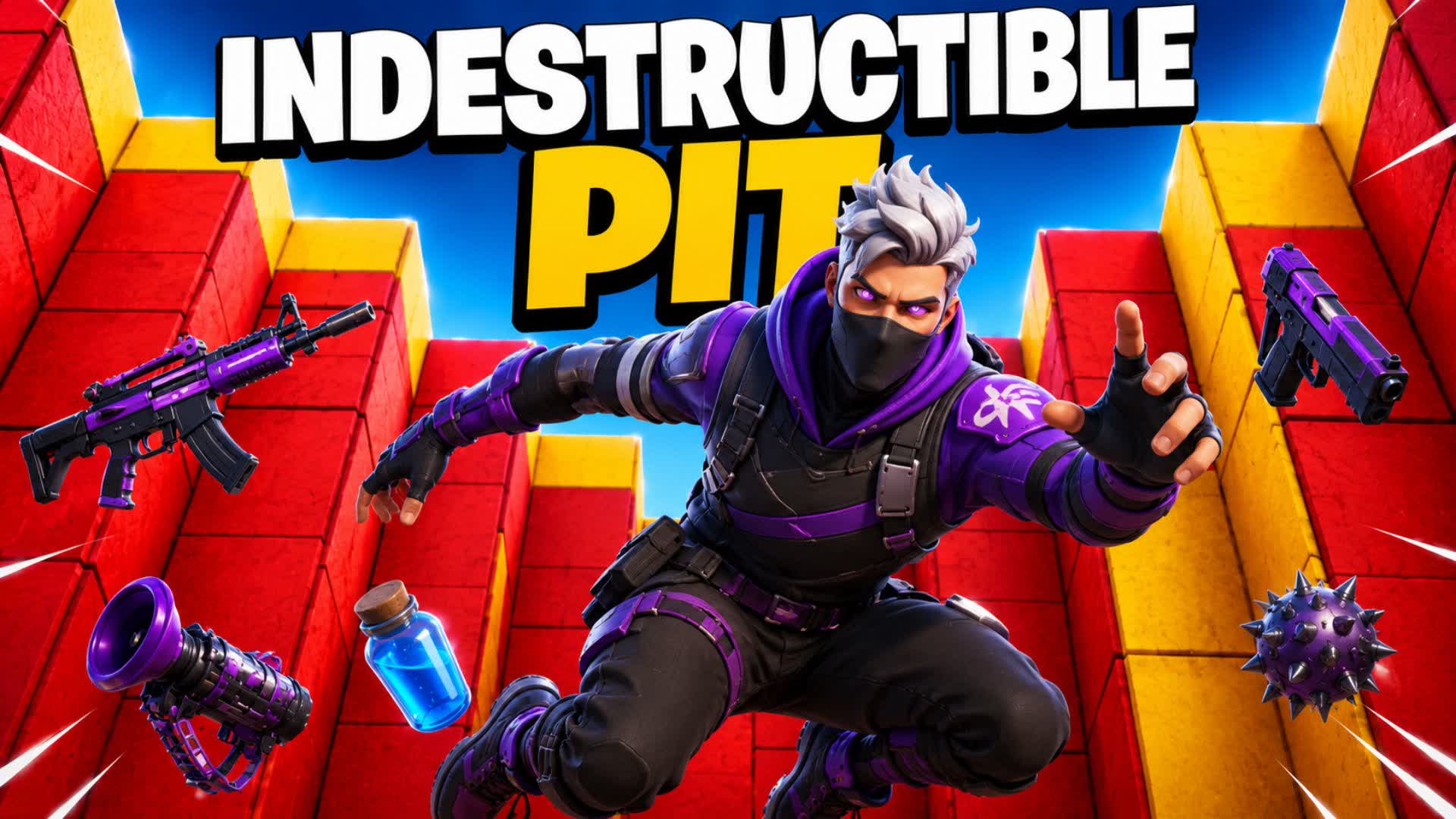 PIT INCREDIBLES - FREE FOR ALL — Fortnite Creative map