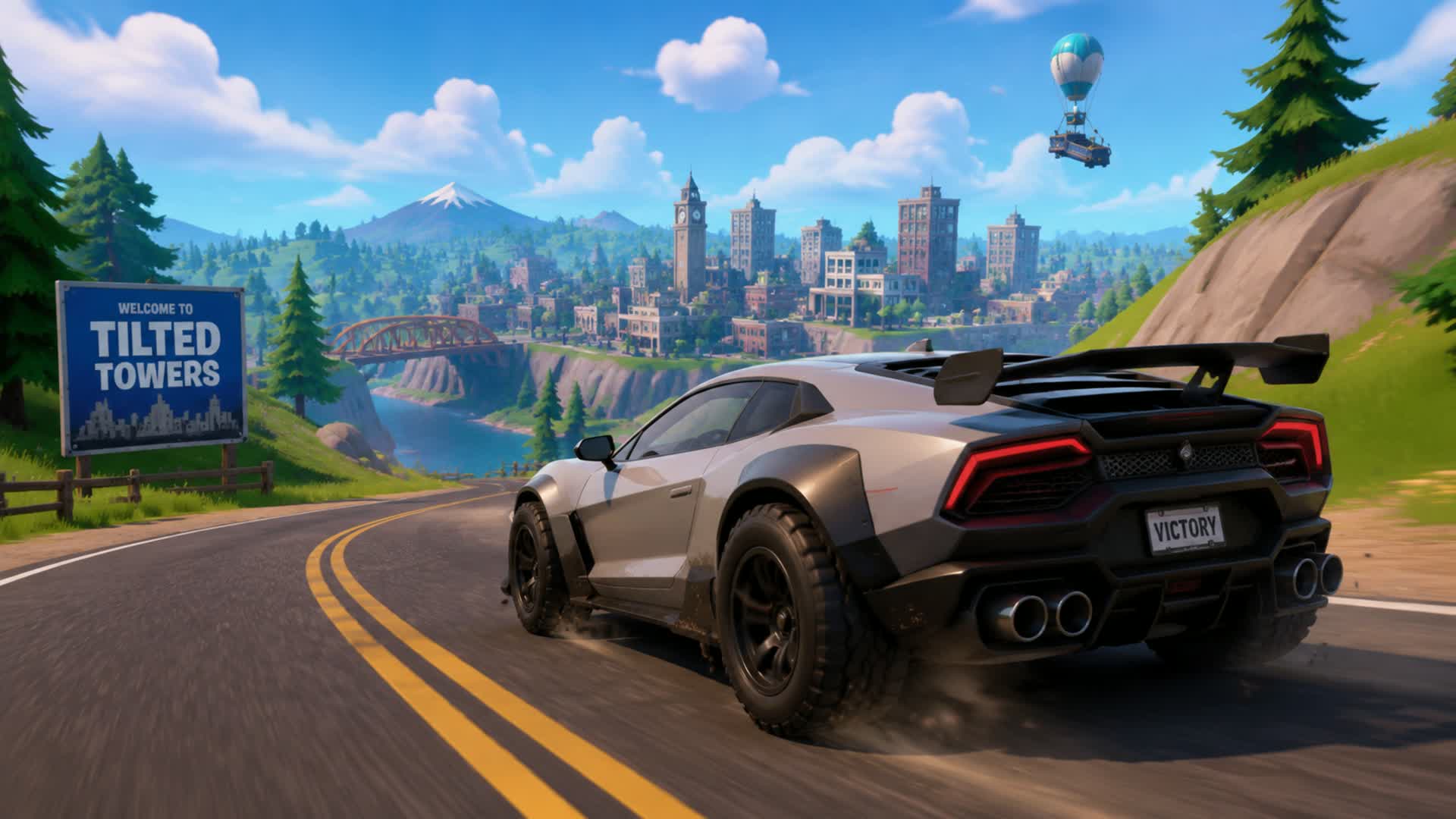 TMNT Drive - Free For All 🚗 — Fortnite Creative map