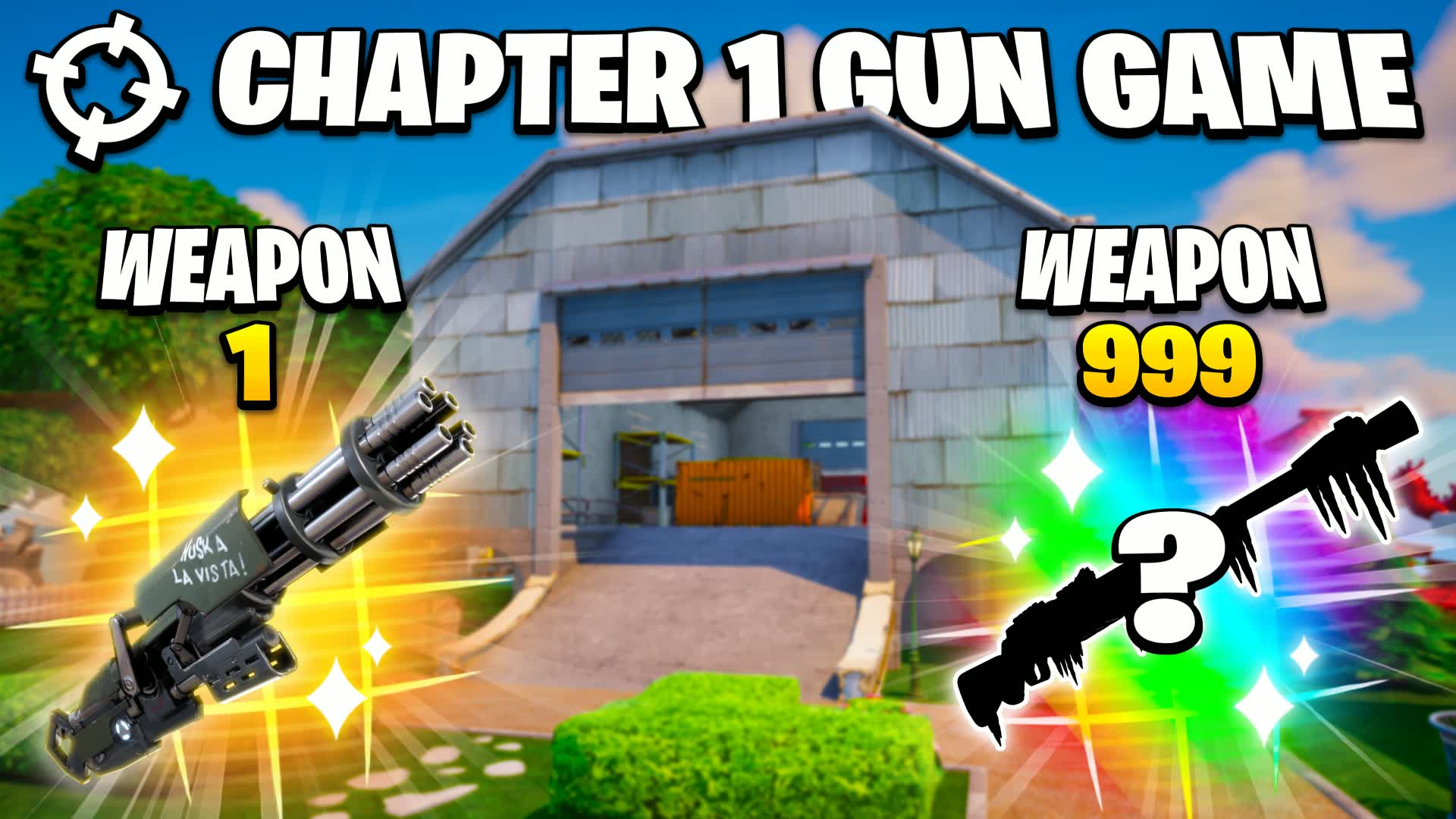 CHAPTER 1 GUN GAME — Fortnite Creative map