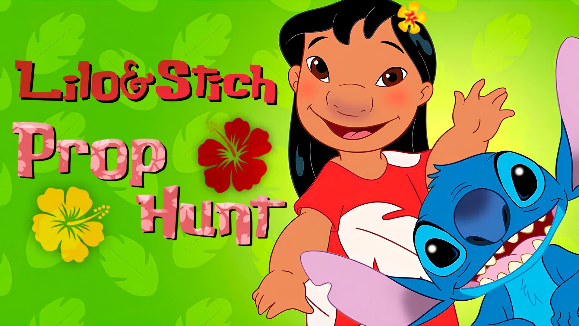 Lilo & Stitch Prop Hunt 🌺 — Fortnite Creative map