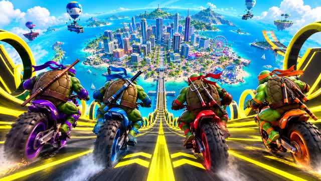 MOVING AT HIGH SPEED - CAR GAME — Fortnite Creative map cover art