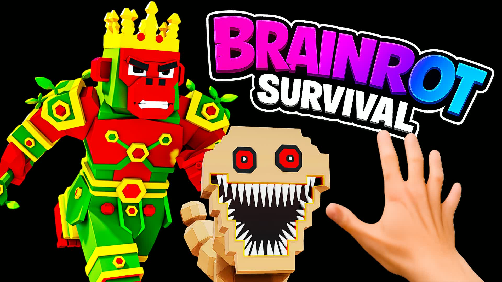 BRAINROT MEGA SURVIVAL — Fortnite Creative map
