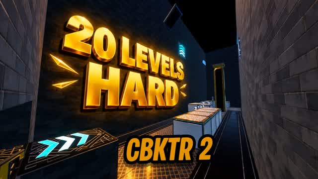 HARD PARKOUR 9020 DEATHRUN باركور cbktr2 — Fortnite Creative map cover art