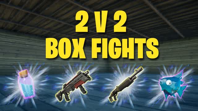2V2 BOX FIGHTS — Fortnite Creative map cover art