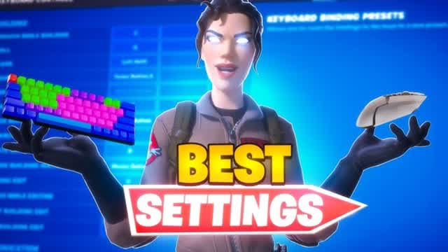 BEST KEYBOARD SETTINGS 1V1 — Fortnite Creative map