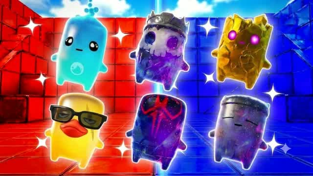 RED VS BLUE MERLO — Fortnite Creative map