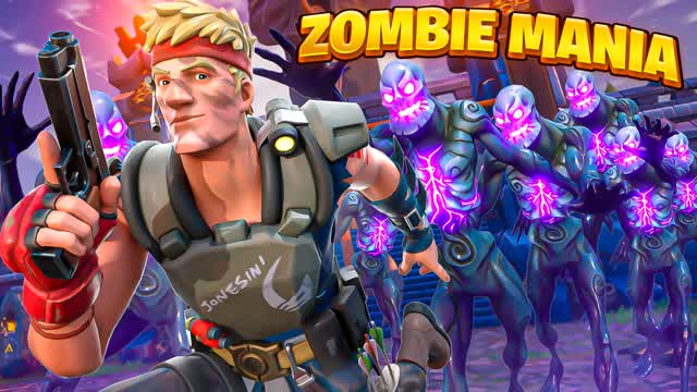Zombie Mania 🧟‍♂️ — Fortnite Creative map
