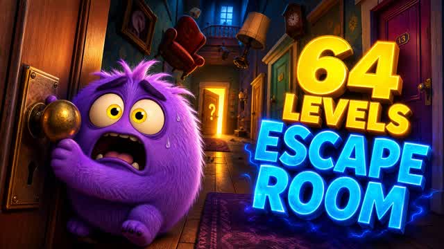 64 LEVEL ESCAPE ROOM — Fortnite Creative map