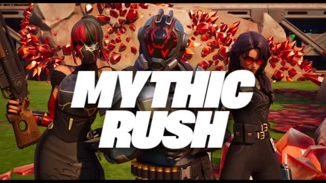 Mythic Rush C6S2 — Fortnite Creative map cover art