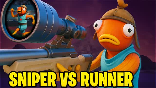 NEW RUNNER VS SNIPER — Fortnite Creative map