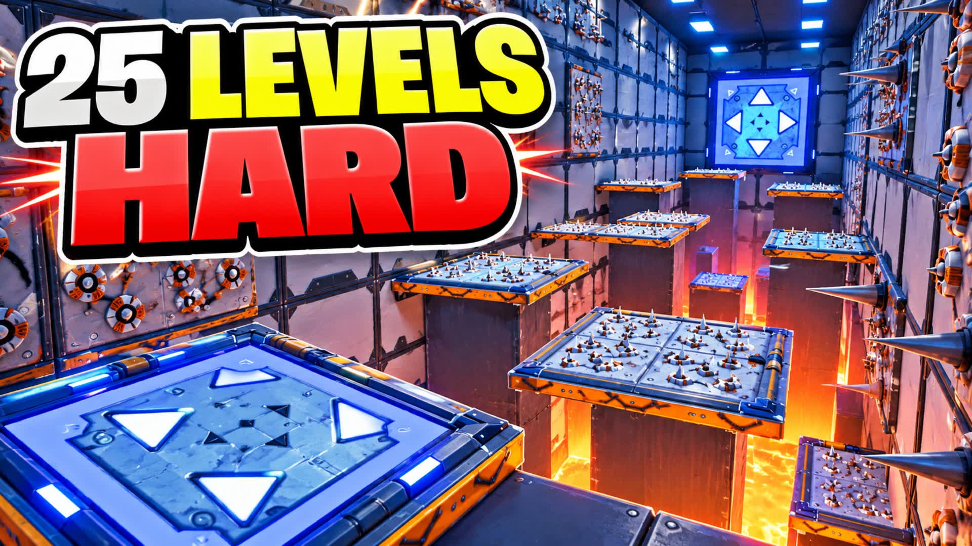 HARD PARKOUR ⭐ 9999 باركور صعب — Fortnite Creative map