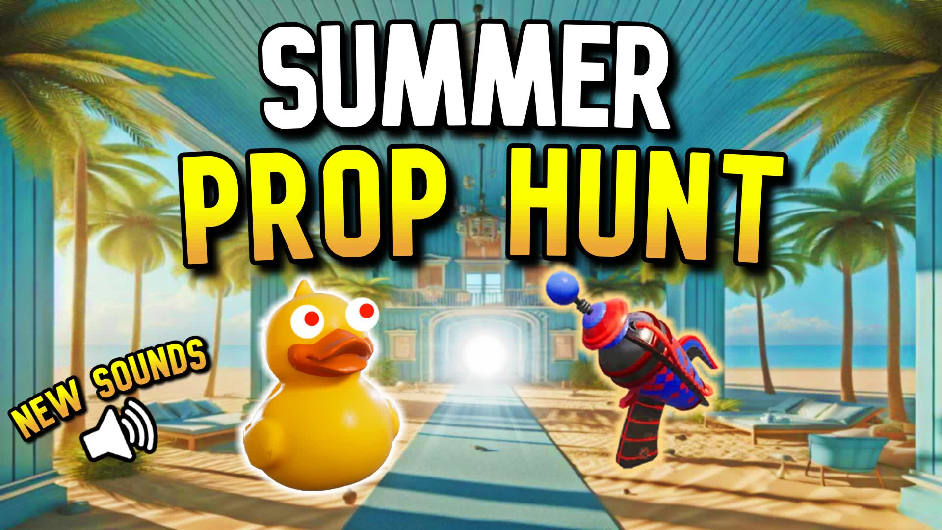 SUMMER PROP HUNT ☀️ — Fortnite Creative map