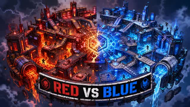 RED VS BLUE WORLD CUP — Fortnite Creative map