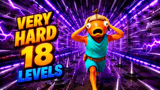 18 VERY HARD LEVELS — Fortnite Creative map