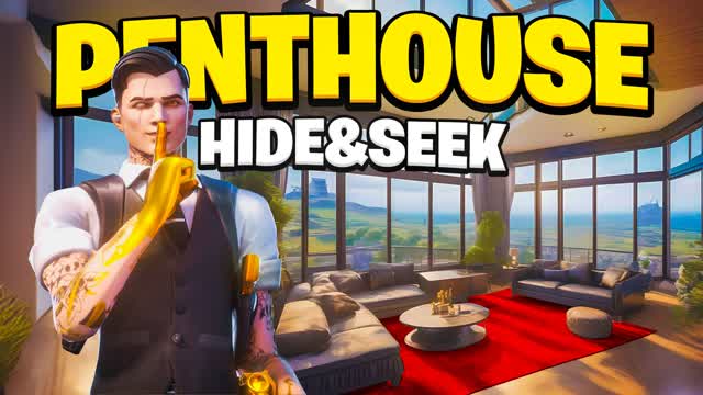 PENTHOUSE | HIDE AND SEEK — Fortnite Creative map cover art