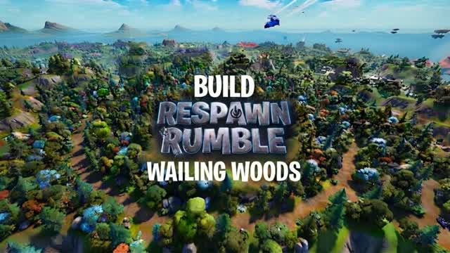 Respawn Rumble Wailing Woods — Fortnite Creative map