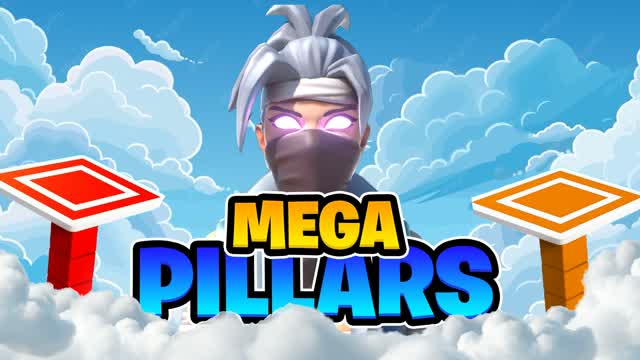 MEGA PILLARS (GO PRO) — Fortnite Creative map cover art
