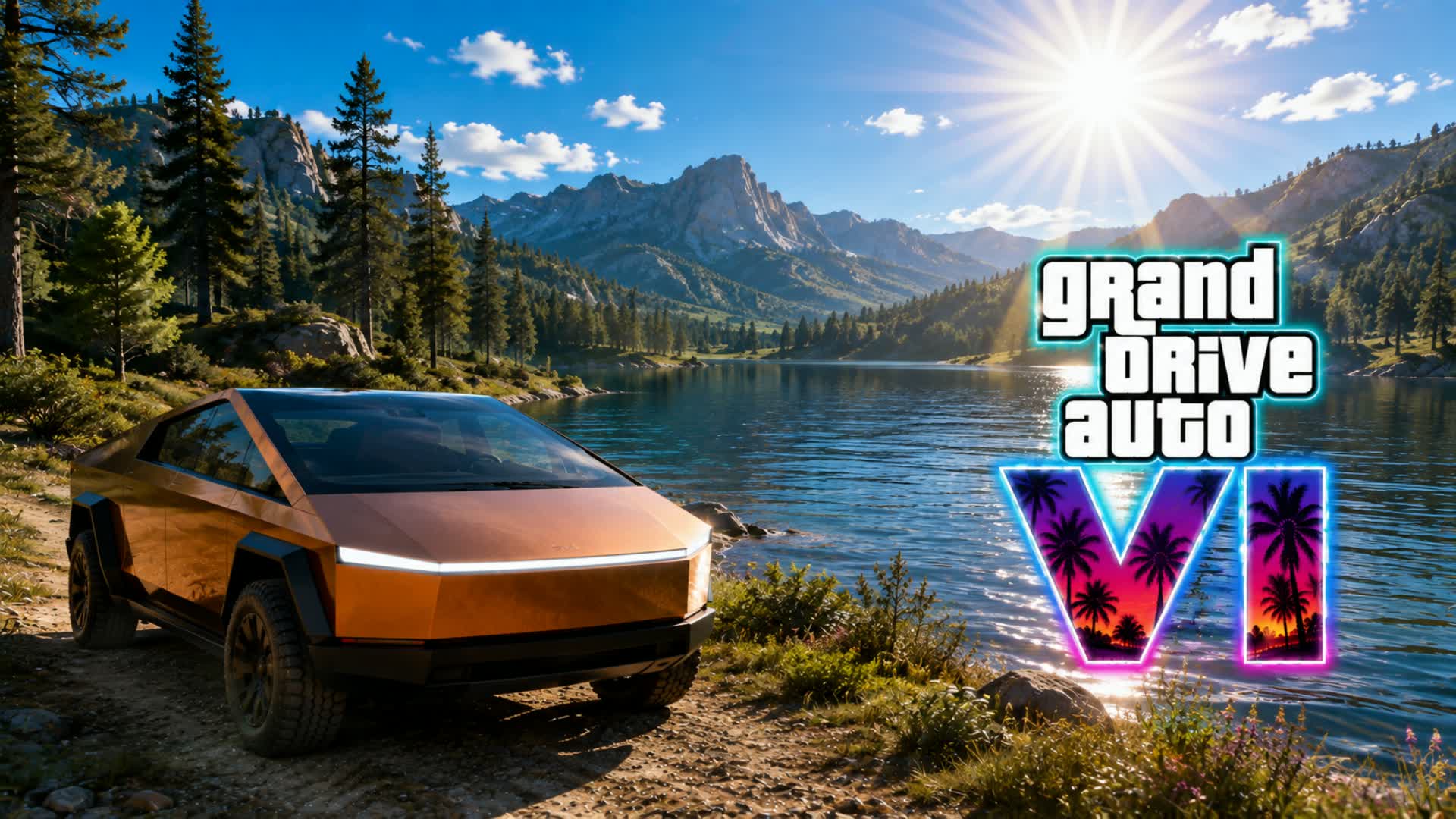 GRAND AUTO DRIVE 6 VI REEEEAL CARS — Fortnite Creative map