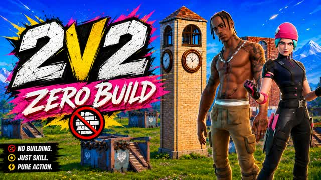 the Last STORM 🌀 - 2v2 ZERO BUILD — Fortnite Creative map