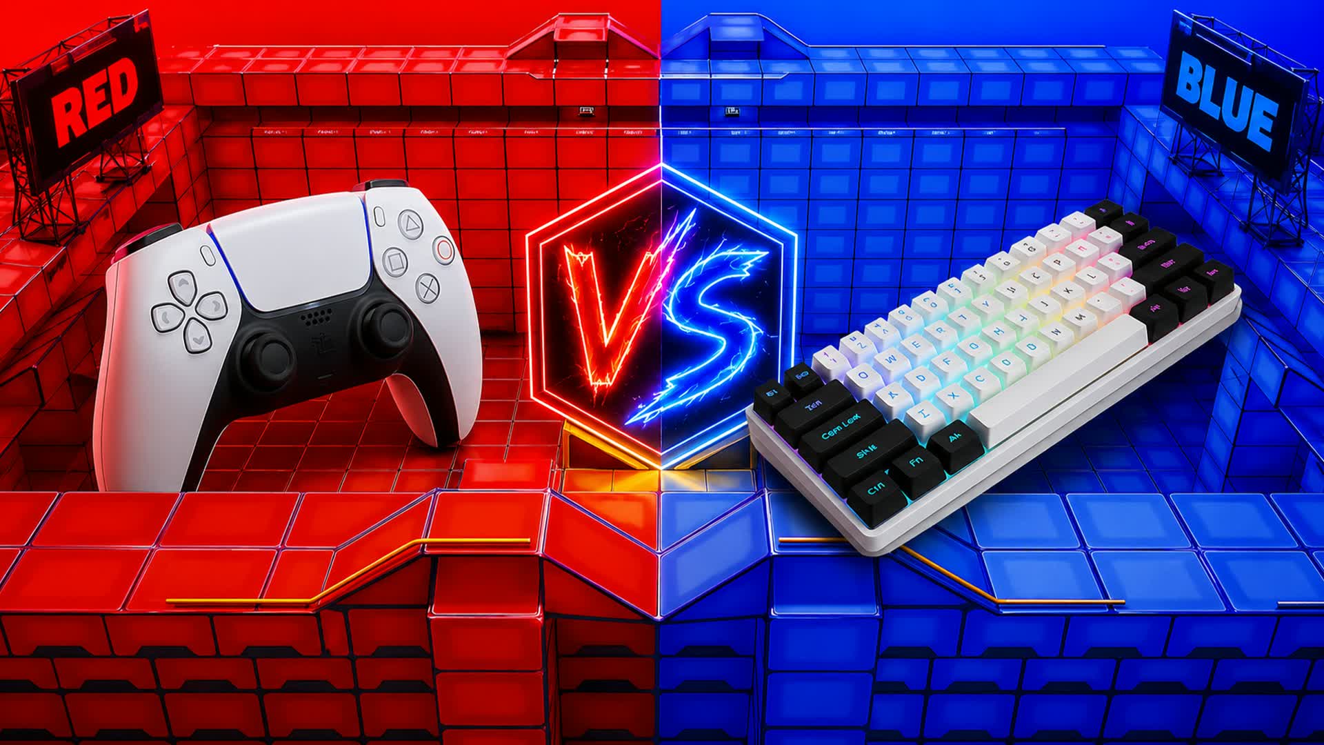 RED VS BLUE 🔴🔵 GOTEDD — Fortnite Creative map