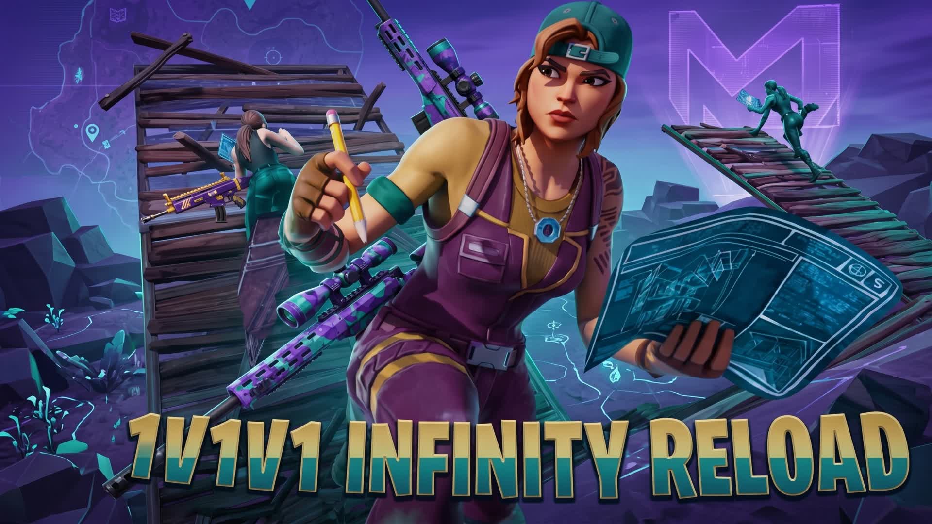 1v1v1 Infinity Reload (Leno) — Fortnite Creative map