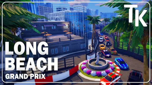 Fortnite Racing - Long Beach — Fortnite Creative map