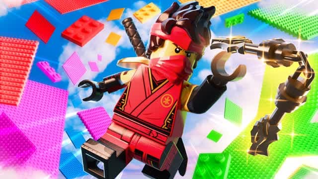 Color Drop Brick Battles — Fortnite Creative map cover art
