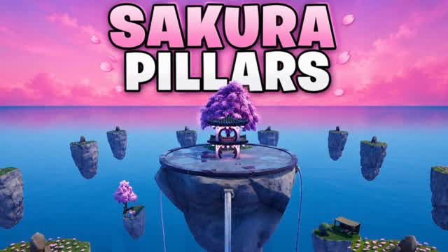 Sakura Pillars — Fortnite Creative map
