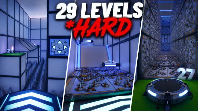 Hard Parkour [باركور المعرقين] — Fortnite Creative map