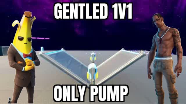 GentleD 1v1 Only Pump — Fortnite Creative map