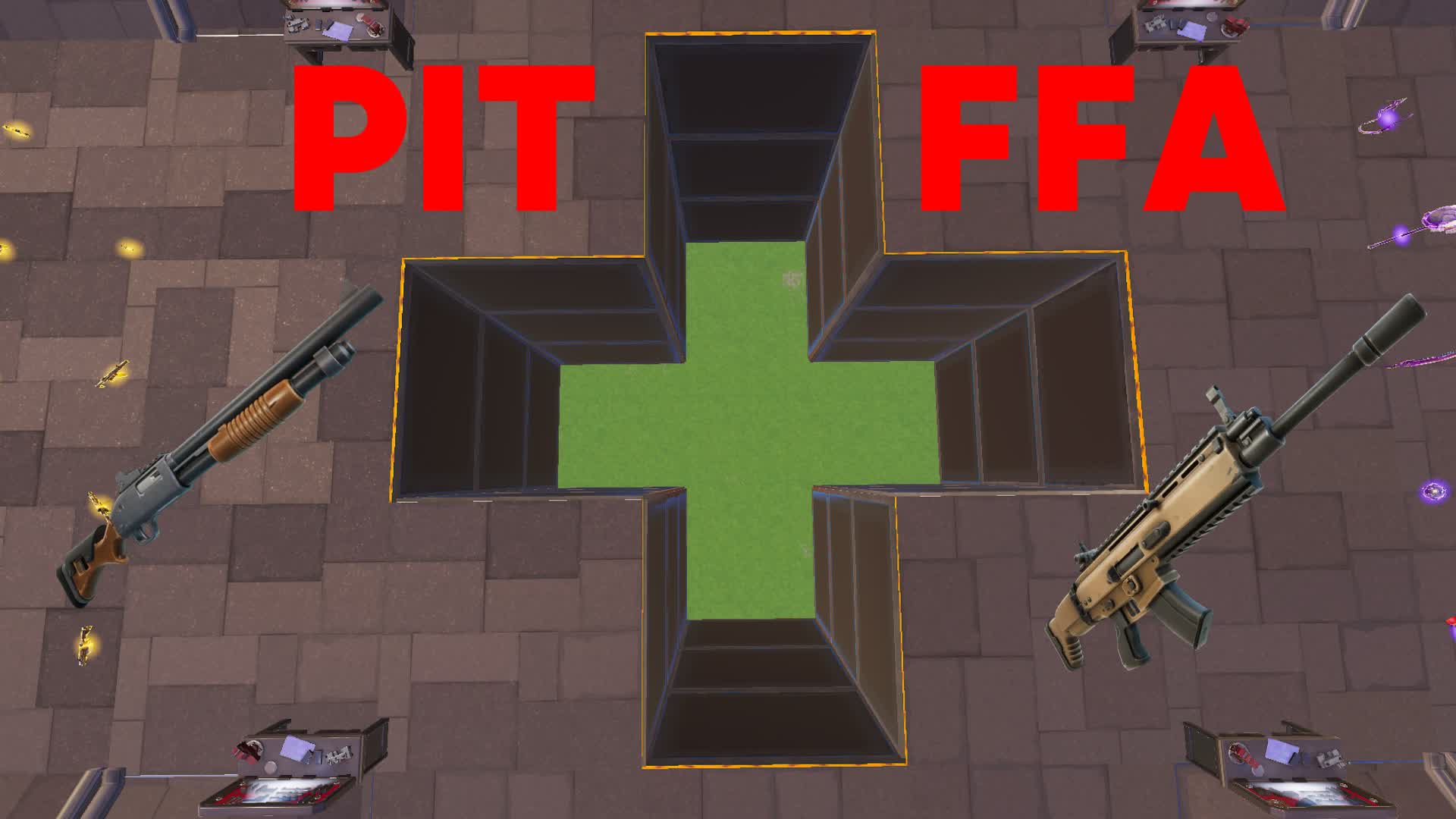 HOLE FFA — Fortnite Creative map