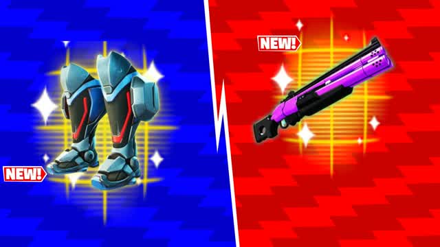 Fantástico Red vs Blue 🔴🔵 — Fortnite Creative map cover art