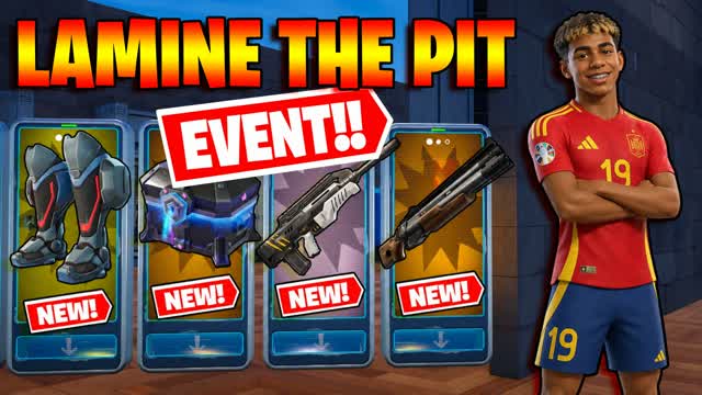 *LAMINE*THE PIT-FREE FOR ALL — Fortnite Creative map