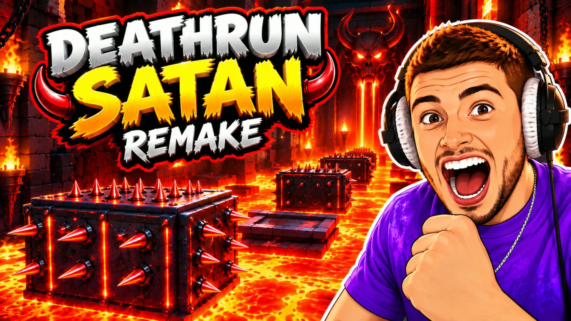 SATAN DEATHRUN REMAKE TEAM CROUTON Mich — Fortnite Creative map