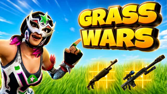 GRASS WARS — Fortnite Creative map