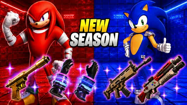 RED VS BLUE🔴🔵  CHAPTER 7 SEASON 4 — Fortnite Creative map